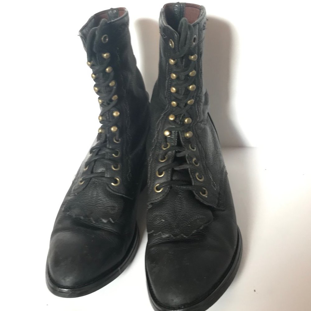 Ariat Black Heritage Lacer Paddock Boots